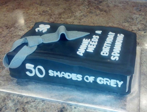 Tartas, pasteles y dulces inspirados en 50 Sombras de Grey