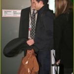 Jamie Dornan & Family Departing On A Flight In Vancouver
