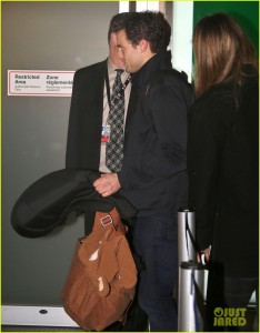 Jamie Dornan & Family Departing On A Flight In Vancouver