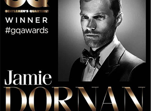 Jamie Dornan en los premios GQ Men of the year