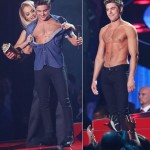 Rita Ora descamisa a Zack Efron