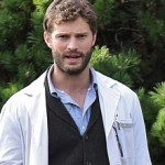 Jamie Dornan en el rodaje de Luois Drax
